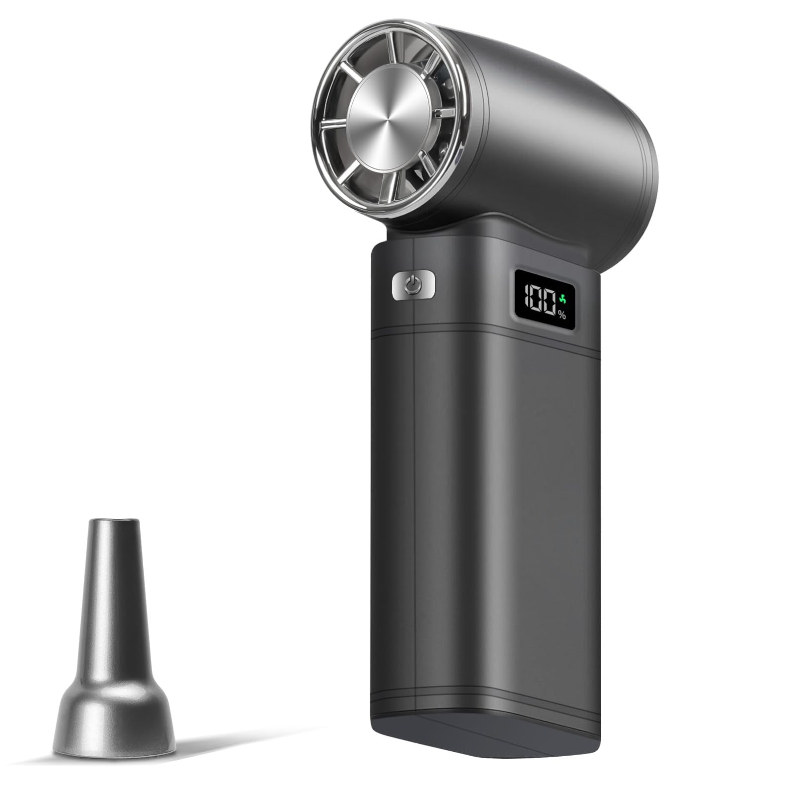 ZORBES® Mini Turbo Fan 130000RPM 6-Speed Turbo Power 6000mAh Portable High Speed Cooling Personal Fan ZORBES® Mini Turbo Fan 130000RPM 6-Speed Turbo Power 6000mAh Portable High Speed Cooling Personal Fan